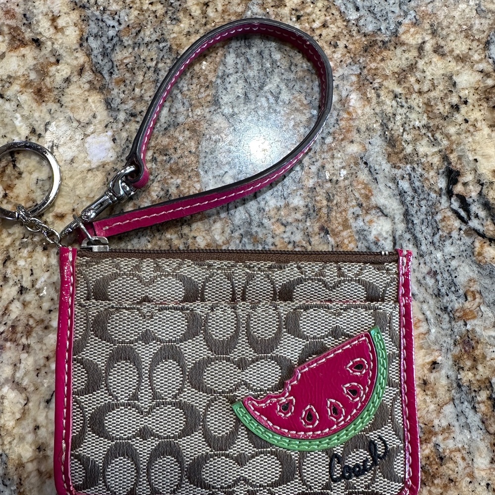 Coach Mini wallet wristlet